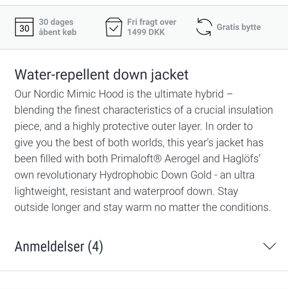 Haglöfs Roc Down Hood, Women's Medium - Picture 8 of 16